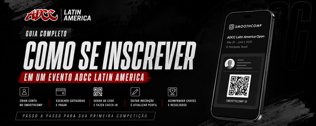 Como se inscrever em um evento do ADCC Latin America: guia completo