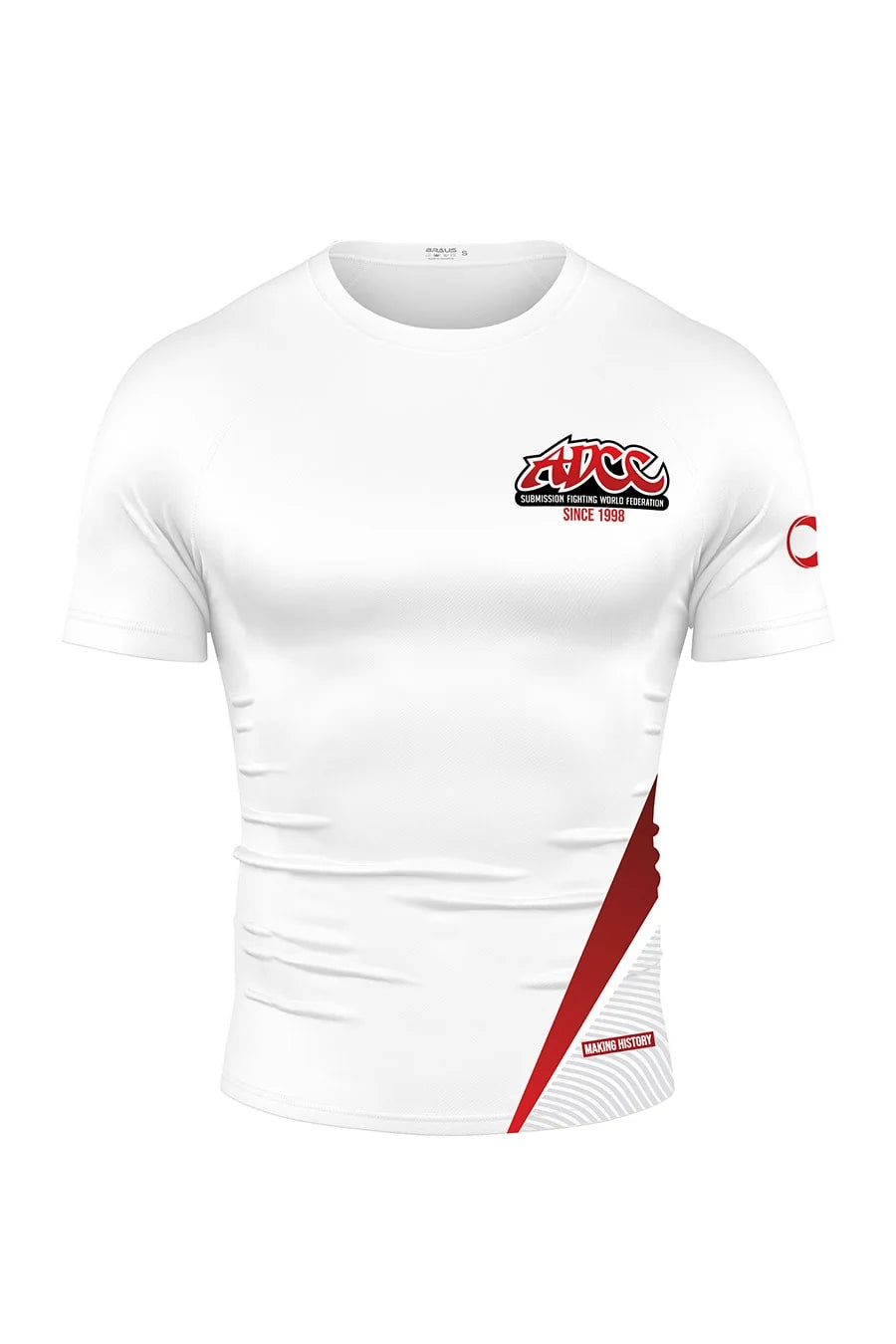 Rash Guard Infantil ADCC Manga Curta by Braus Fight