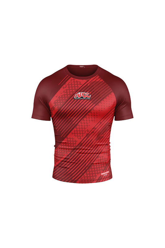 Rash Guard ADCC Red Manga Curta