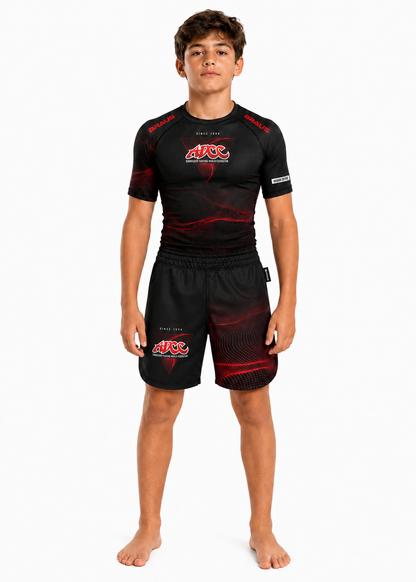 Shorts ADCC Infinite No Gi Preto Infantil - imagem 2