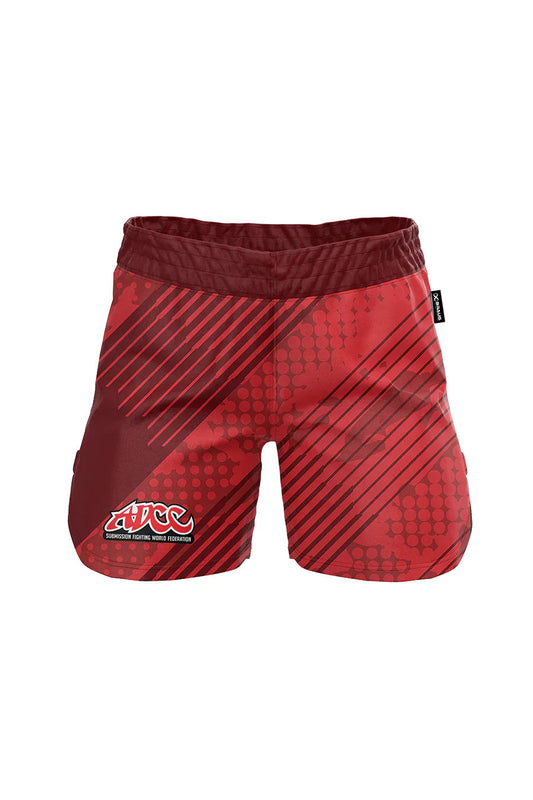 Shorts ADCC Red No Gi