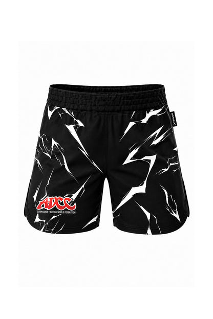 Shorts ADCC Lightning No Gi Preto Infantil