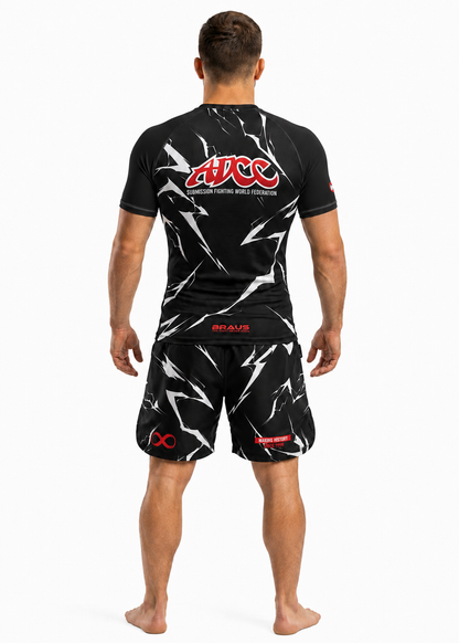 Shorts ADCC Lightning No Gi Preto Adulto - imagem 3